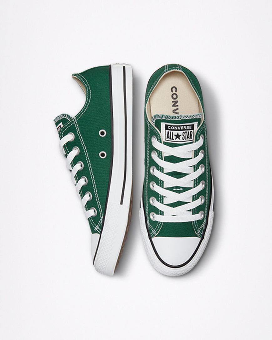 Tenisi Barbati Converse Chuck Taylor All Star Seasonal Color Verzi Albi Negrii | RO DIWT0183